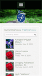Mobile Screenshot of fletcherfuneralservice.com